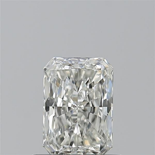 0.71 carat H-SI1 Natūralus Radiant Deimantas (1)