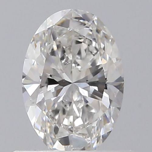 0.5 carat F-SI1 Natūralus Oval Deimantas (1)