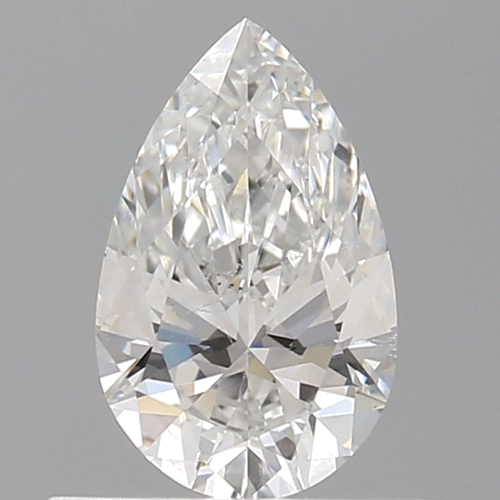 0.51 carat E-SI2 Natūralus Pear Deimantas (1)