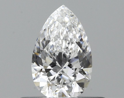 0.35 carat D-VVS2 Natūralus Pear Deimantas (1)