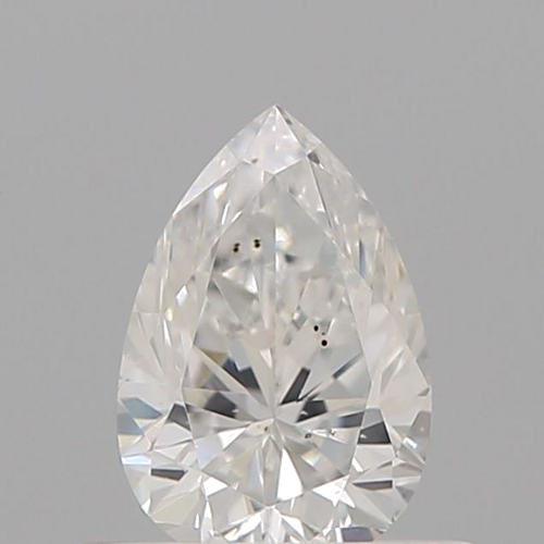 0.46 carat E-SI1 Natūralus Pear Deimantas (1)