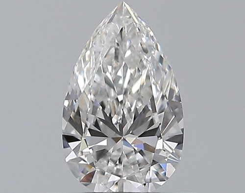 0.51 carat E-VS2 Natūralus Pear Deimantas (1)