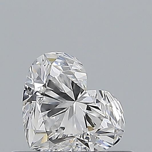 0.5 carat E-VS1 Natūralus Heart Deimantas (1)