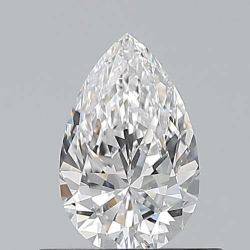 0.5 carat E-VVS1 Natūralus Pear Deimantas (1)
