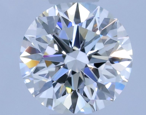 0.37 carat F-VVS1 Excellent cut Natūralus Round Deimantas (1)