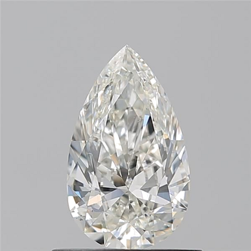 0.71 carat I-VS2 Natūralus Pear Deimantas (1)