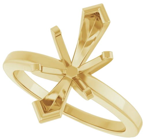 Sužadėtuvių Žiedas 14k yellow gold Marquise 14mm x 7mm (5)