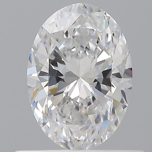 0.56 carat E-VVS2 Natūralus Oval Deimantas (1)