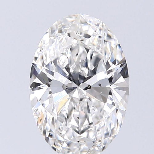 2.21 carat F-SI2 Natūralus Oval Deimantas (1)