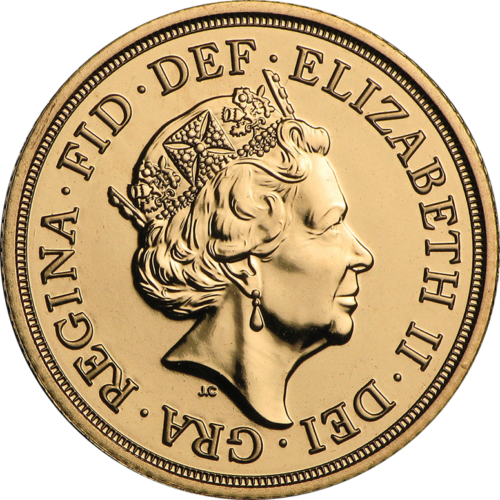 Sovereign Elizabeth II (2015-2021) Gold coin (1)