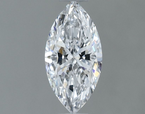 0.51 carat D-VS2 Natūralus Marquise Deimantas (1)