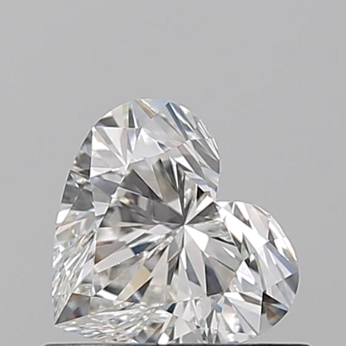 0.55 carat H-SI1 Natūralus Heart Deimantas (1)