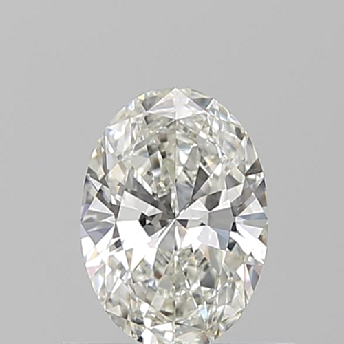 0.55 carat H-VVS1 Natūralus Oval Deimantas (1)