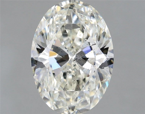 3.01 carat J-SI2 Natūralus Oval Deimantas (1)