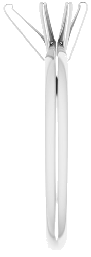 14K White 7x4.5 mm Pear Engagement Ring Mounting (4)