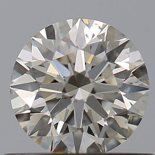 0.52 carat K-SI1 Excellent cut Natūralus Round Deimantas (1)