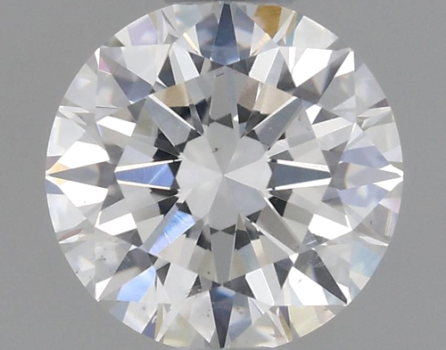 0.5 carat F-SI2 Excellent cut Natūralus Round Deimantas (1)