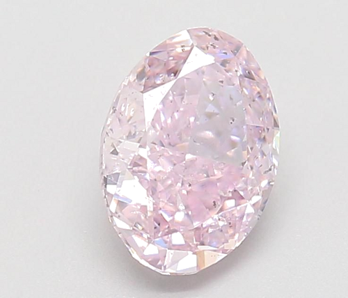 1.51 carat Fancy Purplish Pink-SI2 Natūralus Oval Deimantas (1)