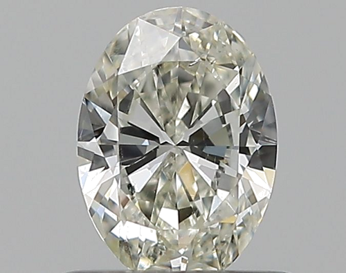 0.5 carat K-SI1 Natūralus Oval Deimantas (1)