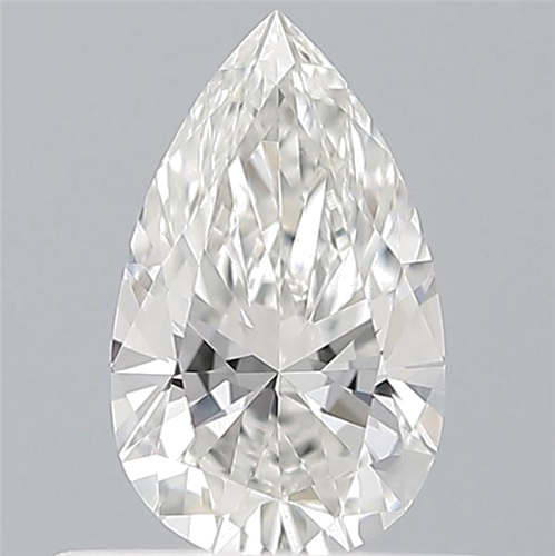 0.41 carat G-IF Natūralus Pear Deimantas (1)