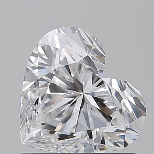 1.01 carat D-VS1 Natūralus Heart Deimantas (1)