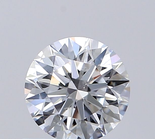 0.58 carat E-SI2 Excellent cut Natūralus Round Deimantas (1)