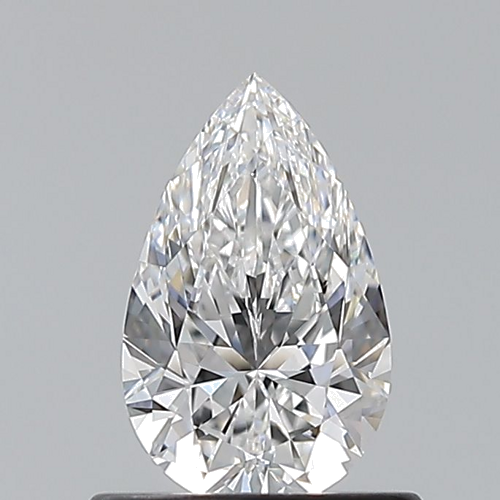 0.65 carat D-FL Natūralus Pear Deimantas (1)