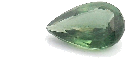 0.54 carat GREEN Pear Safyras (1)