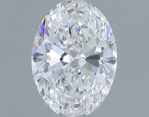 0.44 carat E-SI1 Natūralus Oval Deimantas (1)