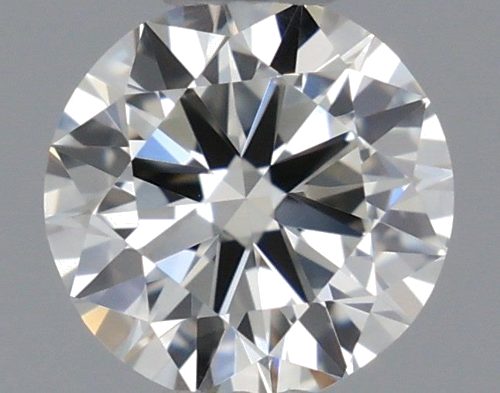 0.45 carat K-VVS1 Very Good cut Natūralus Round Deimantas (1)