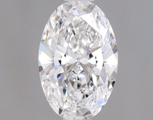 0.5 carat E-VS2 Natūralus Oval Deimantas (1)