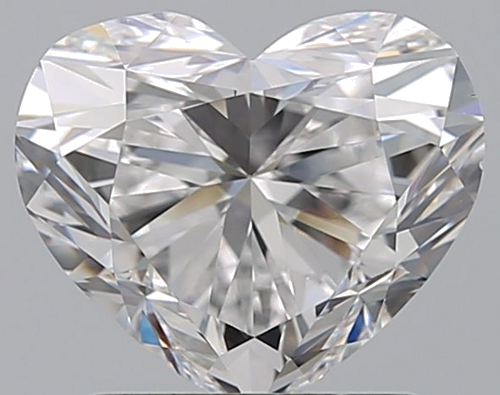 1.51 carat D-VS1 Natūralus Heart Deimantas (1)