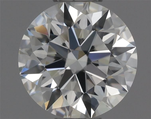 0.37 carat H-VVS1 Excellent cut Natūralus Round Deimantas (1)