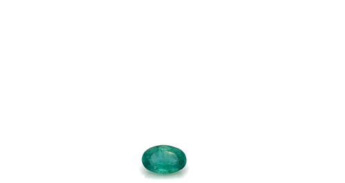 0.5 carat GREEN Oval Smaragdas (1)