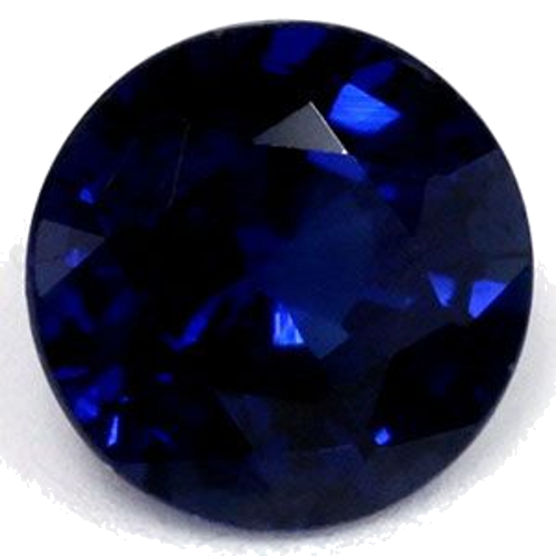 0.69 carat BLUE Round Safyras (1)