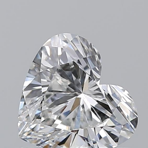 0.7 carat F-SI1 Natūralus Heart Deimantas (1)
