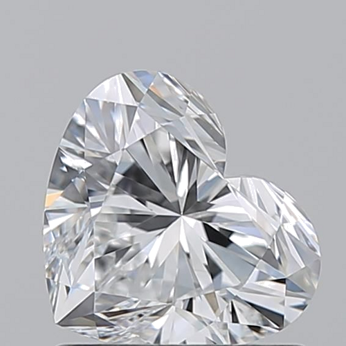 1.02 carat D-VVS2 Natūralus Heart Deimantas (1)