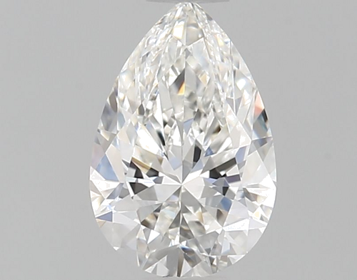 0.55 carat G-IF Natūralus Pear Deimantas (1)