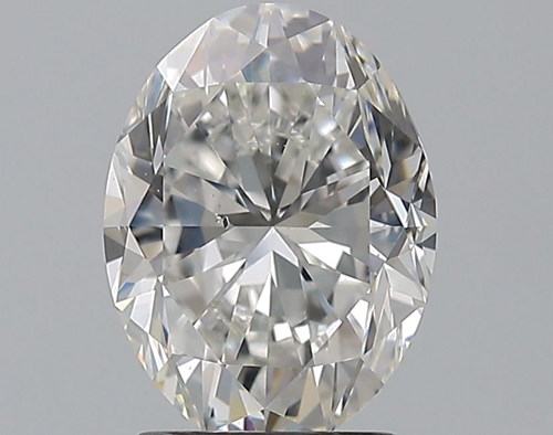 2.5 carat F-SI1 Natūralus Oval Deimantas (1)