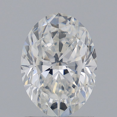 1.71 carat F-SI1 Natūralus Oval Deimantas (1)