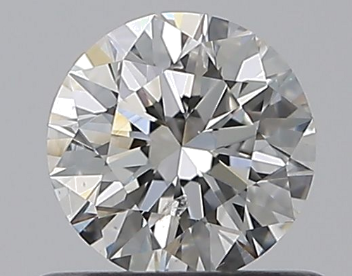 0.51 carat H-SI2 Excellent cut Natūralus Round Deimantas (1)
