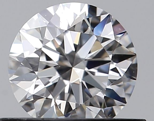 0.53 carat D-VVS1 Excellent cut Natūralus Round Deimantas (1)