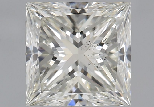 1.0 carat I-SI2 Natūralus Princess Deimantas (1)