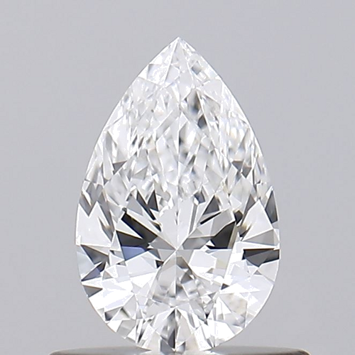 0.51 carat D-VS1 Natūralus Pear Deimantas (1)