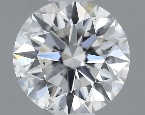 0.31 carat F-SI1 Excellent cut Natūralus Round Deimantas (1)