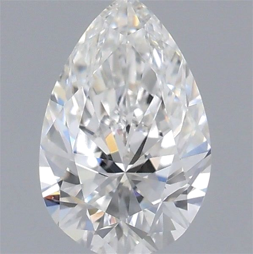 0.55 carat G-VVS2 Natūralus Pear Deimantas (1)