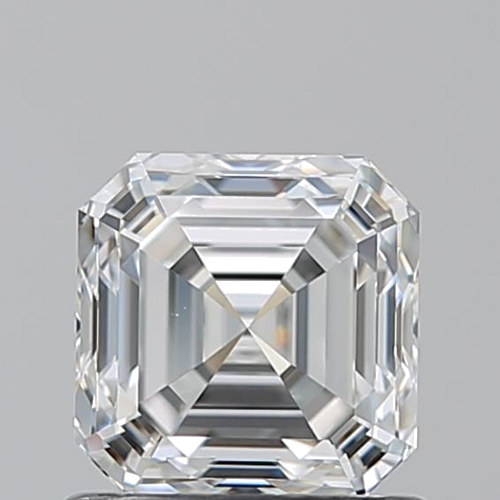 1.01 carat F-VS1 Natūralus Asscher Deimantas (1)