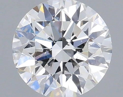 0.42 carat F-SI1 Excellent cut Natūralus Round Deimantas (1)