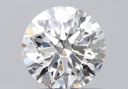0.63 carat F-SI1 Excellent cut Natūralus Round Deimantas (1)
