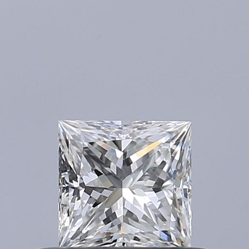 0.4 carat E-VVS2 Natūralus Princess Deimantas (1)